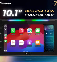 Pioneer DMH-ZF9650BT 10.1-Inch Floating Touchscreen Car Receiver With Wireless CarPlay Android Auto 1280x720 DSP Al Bathaa Car Accessories