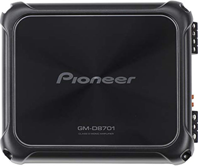Pioneer GM-D8701 1600W Class D Mono Subwoofer Amplifier With Wired Bass Boost Remote Al Bathaa Car Accessories