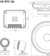 JBL CLUB 602C SPEAKER 210/70W Al Bathaa Car Accessories