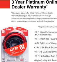 BOSS Audio Systems KIT20 0 Gauge Amplifier Installation Wiring Kit Al Bathaa Car Accessories