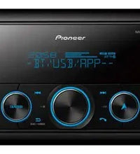 Pioneer MVH425BT Car Stereo Dual Bluetooth USB MP3 Playback Smart Sync App Ready Black Al Bathaa Car Accessories