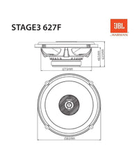 JBL STAGE3 627F SPEAKER 225W/45W Al Bathaa Car Accessories