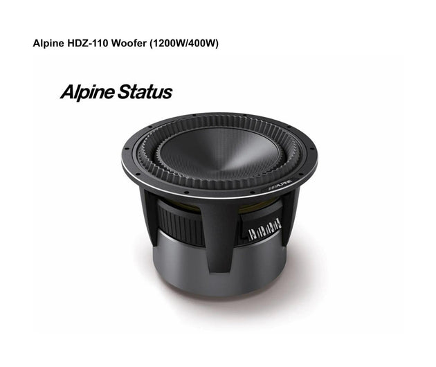 ALPINE HDZ-110 WOOFER 1200W/400W Al Bathaa Car Accessories